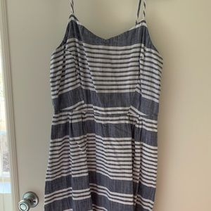 Stripped Cotton Dress